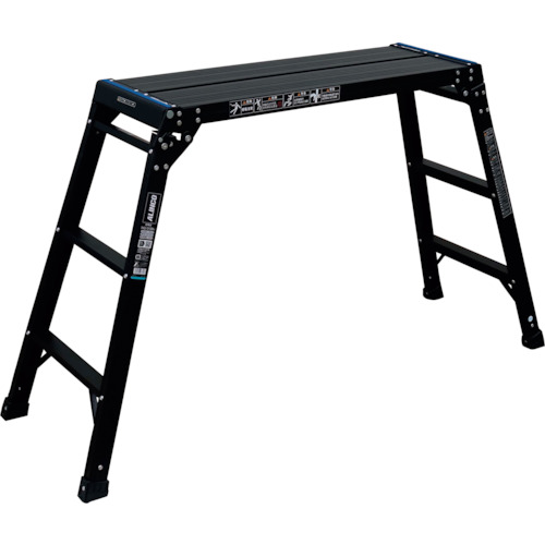 アルインコ 足場台 300×881mm 高さ0.8m 最大使用質量100kg PXGV910BK 工事 照明用品 はしご 脚立 足場台(代引不可)【送料無料】