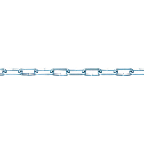 ニッサチェイン 鉄ユニクロ溶接リンクチェイン 3mm×30m IW30UC 金物 建築資材 建築金物 チェーン(代引不可)【送料無料】|リコメン堂ホームライフ館