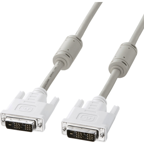 SANWA DVIケーブル シングルリンクグレー ケーブル長5m KCDVI5K 電子機器 電気 電子部品 ケーブル(代引不可)【送料無料】