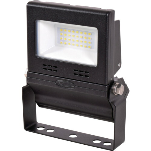 NICHIDO フラットライト10W 常設用 黒 LJSFH10DBK50K 工事 照明用品 作業灯 照明用品 投光器(代引不可)【送料無料】