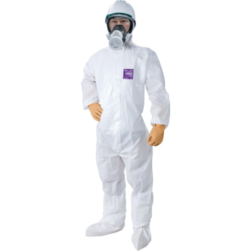 シゲマツ 全身化学防護服 マイクロガード1500A L(10着入)(78442) MG1500AL 保護具 保護服 防護服 化学防護服(代引不可)【送料無料】