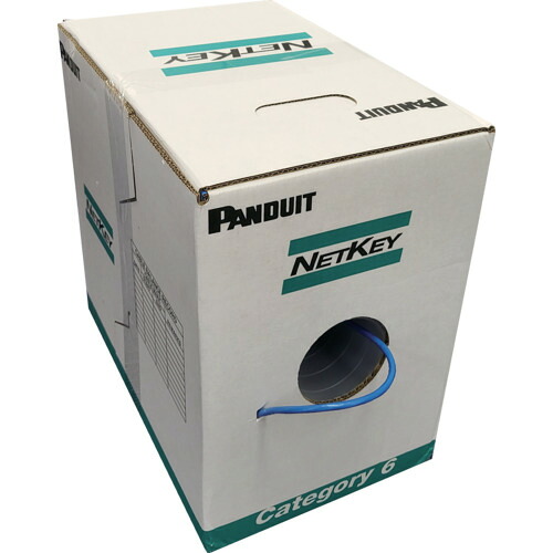 PANDUIT LANケーブル NetKeyTM Cat6 UTPケーブル 青 NUV6C04BU-VE NUV6C04BUVE 電子機器 電設配線部品 LANケーブル(代引不可)【送料無料】
