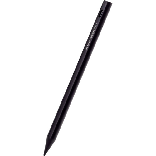 ELECOM 充電式タッチペン スタイラス iPad専用 パームリジェクション対応 USB-C充電 ブラック PTPACSTAP02BK オフィス 住設用品 OA用品 スマートフォン タブレット用品(代引不可)【送料無料】｜リコメン堂ホームライフ館