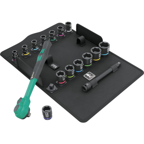 Wera 8100SB 12 サイクロップ コンフォートラチェットセット ひっくり返す生き胆、 9.5粍、 粍大きさ 5530 手作業物の具 ソケット鍵 ソケット鍵仕かける(代引不可)【貨物輸送無料】
