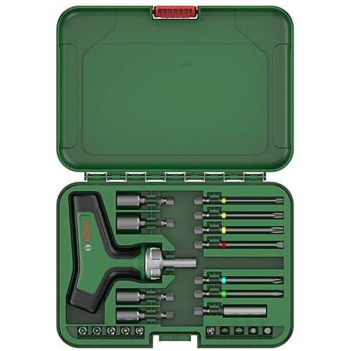 ボッシュ Tハンドルラチェットドライバーセット 22平和条約 1600A02Z9T 手作業手道具 １番ウッド 六角棒鍵 差替式１番ウッド(代引不可)【貨物輸送無料】
