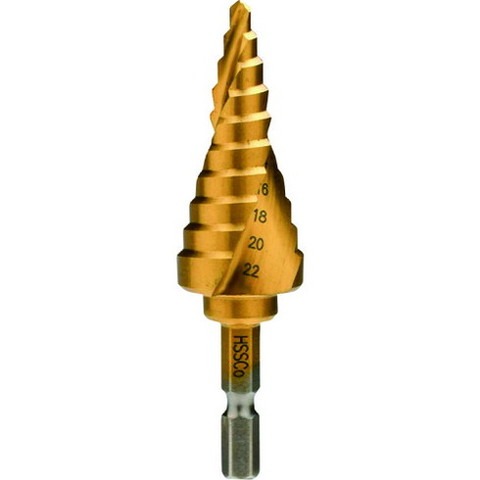 HiKOKI ハイコーキ 段付キドリル4~22mm 374480(代引不可)【送料無料】 7,198円