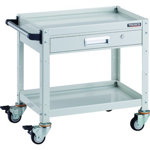 TRUSCO トラスコ バーディワゴン 600X400 引出付 ウレタン拷問台 W色 BDW662VUW(代引不可)【貨物輸送無料】