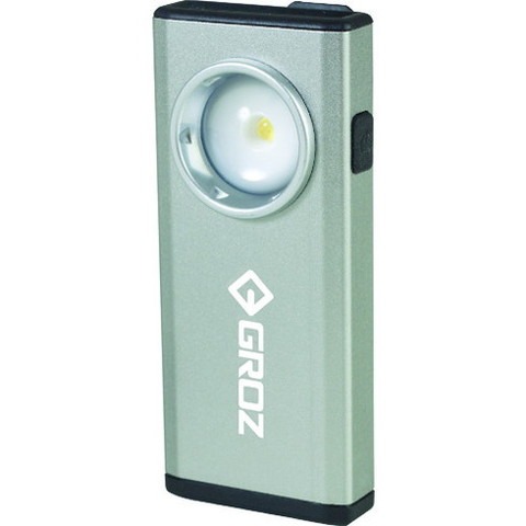 GROZ 充電式LEDポケットフラッシュライト 5W SMD 500Lm LED190(代引不可)【送料無料】｜リコメン堂ホームライフ館