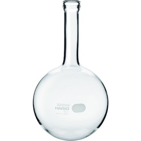 HARIO 丸底フラスコ 3000ml MF3LSCI(代引不可)