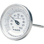 佐藤 バイメタル式温度計BM-T-90S 0~150℃ 50L(2010-50) BMT90S13 測定 計測用品 環境計測機器 温度計 湿度計(代引不可)【送料無料】