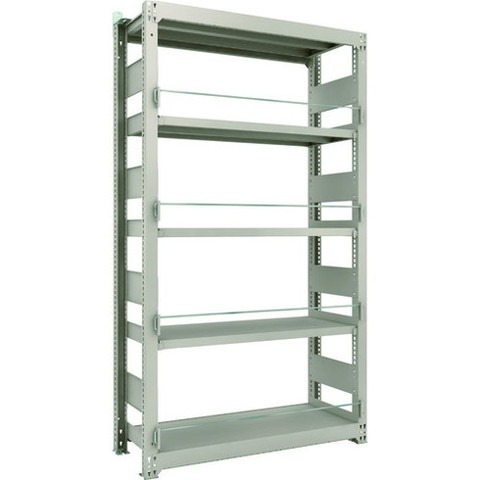 TRUSCO トラスコ 災害備蓄ラック M3型 1200X471XH2100 5段 単体 M3DS7455 組立品 組立設置不可(代引不可)【送料無料】