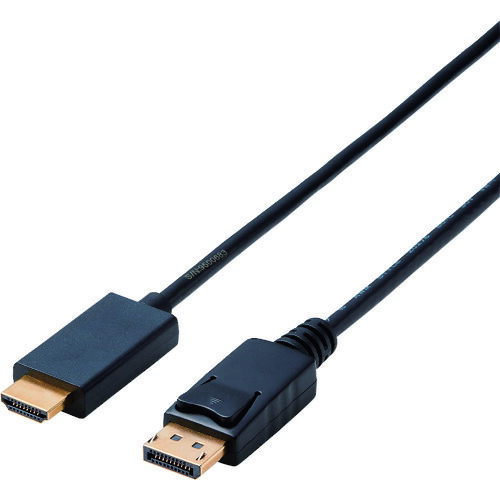 ELECOM DisplayPort用HDMI変換ケーブル CACDPHDMI20BK オフィス 住設用品 OA用品 ケーブル(代引不可)【送料無料】