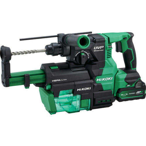 HiKOKI ロータリハンマドリル 36V SDSプラスシャンク 集じんシステム搭載 新マルチボルトセット品 DH3628DB2XPZ 電動 油圧 空圧工具 電動工具 ハンマードリル(代引不可)【送料無料】｜リコメン堂ホームライフ館