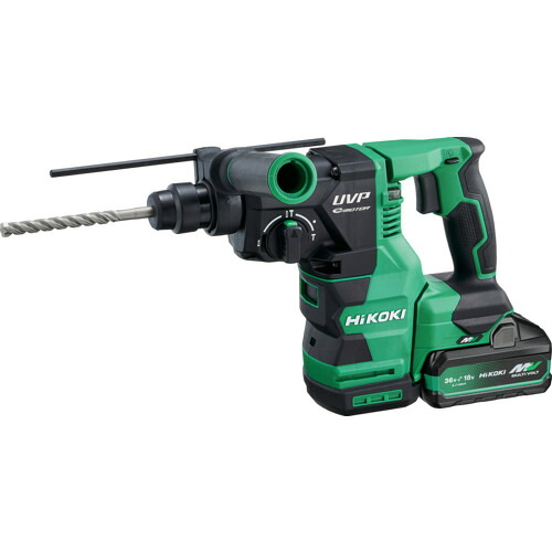 HiKOKI ロータリハンマドリル 36V SDSプラスシャンク 新マルチボルトセット品(高容量4.0Ah) DH3628DA2WPZ 電動 油圧 空圧工具 電動工具 ハンマードリル(代引不可)【送料無料】｜リコメン堂ホームライフ館