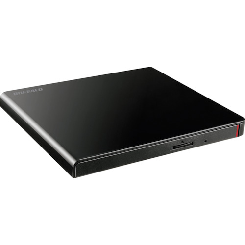 BUFFALO USB2.0対応 ポータブルDVDドライブ 書込ソフト添付 ブラック DVSMPLV8U2BKB オフィス 住設用品 OA用品 メモリ(代引不可)【送料無料】