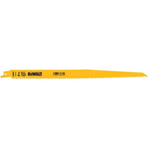 DEWALT レシプロソーブレード セーバーソーブレード レシプロソー替刃 セーバーソー替刃 セーバーソーブレード6山x300mm(5枚) DWAR156JP 電動 油圧 空圧工具 切断用品 セーバーソーブレード(代引不可)【送料無料】
