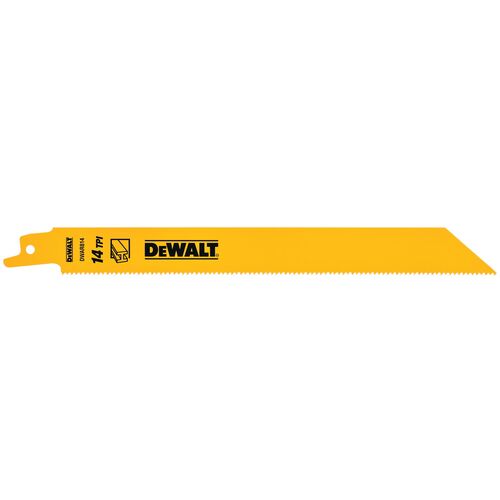DEWALT レシプロソーブレード セーバーソーブレード レシプロソー替刃 セーバーソー替刃 セーバーソーブレード14山x200粍(25枚) DWAR814B25JP 電動 油圧 空圧工具 切りはなす装置 セーバーソーブレード(代引不可)【貨物輸送無料】