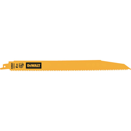 DEWALT レシプロソーブレード セーバーソーブレード レシプロソー替刃 セーバーソー替刃 セーバーソーブレード6山x300mm(5枚) DWAR106JP 電動 油圧 空圧工具 切断用品 セーバーソーブレード(代引不可)【送料無料】