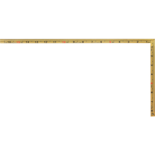 SK 金曲尺 1尺6寸 快段目盛 両同目 GSDD16SKD 測定 計測用品 測定工具 曲尺(代引不可)【送料無料】|リコメン堂ホームライフ館