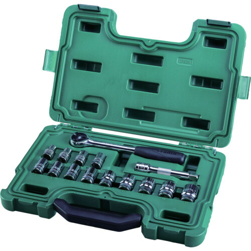 SATA 6角ソケットレンチセット 差込角12.7mm(15点) SATA社 手作業工具 ソケットレンチ ソケットレンチセット 09525(代引不可)【送料無料】