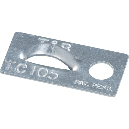 TY-Rap Ty-Rap(タイラップ)アルミマウンティングベース(シルバー)(大袋) タイ幅最大4.8mm 1000個入り ABB 電子機器 電設配線部品 ケーブル固定具 TC105(代引不可)【送料無料】