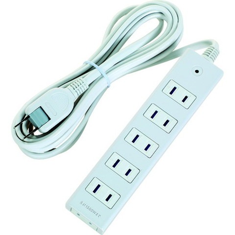 TRUSCO トラスコ 電源タップ 2P6個口 10M マグネット付 TOT2610(代引不可)【送料無料】