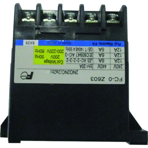 キトー 電気チェーンブロック キトーセレクトED3B形用部品 コンタクター FC-OZ603 200V E2DEX10S96172(代引不可)【送料無料】｜リコメン堂ホームライフ館
