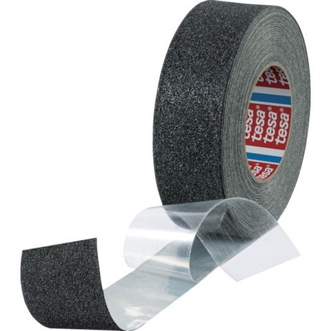 tesa アンチ横すべり磁気テープ 軽銀入リ テサ60955 黒 50mmx18m 609555018(代引不可)【貨物輸送無料】 粘着テープ-接着・補修用品