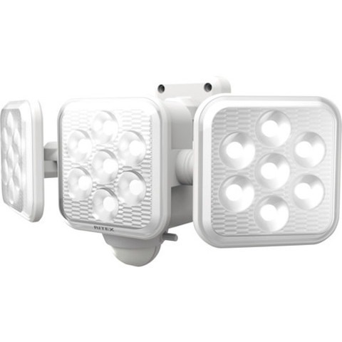 ライテックス 5W3灯 フリーアーム式 LEDソーラーセンサーライト S330L(代引不可)【送料無料】|リコメン堂ホームライフ館