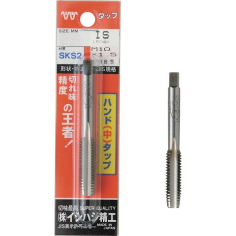 IS パック入 ハンド中タップ M20X1.0 (1本入) PSHTM20X1.02(代引不可)【送料無料】