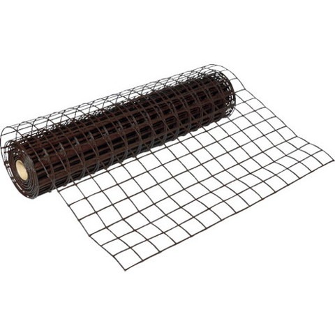 TRUSCO トラスコ 多目的樹脂ネット ブラウン1mX10m 目合67mmX64mm TH10PB(代引不可)【送料無料】