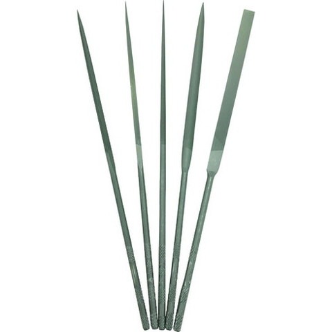 ツボサン 精密ヤスリ 5本組 セット 3(6ヨリ荒イ) ST00553T(代引不可)【送料無料】