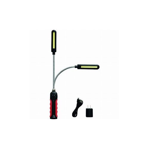 緑十字 COB式フレキシブルLEDライト CFL-8 450×40×35mm ダイヤル調光式 353016 作業灯・照明用品 マグネット電気スタンド(代引不可)【送料無料】|リコメン堂ホームライフ館