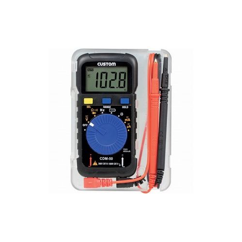 カスタム デジタルマルチメーター CDM-50 (株)カスタム 産業用位置づける器機 マルチ米突(代引不可)【貨物輸送無料】