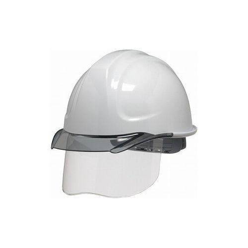 DIC SYA-CSエアロメッシュ 白/スモーク HA2内装 KP付 SYA-CS-HA2EM-KP-W/S DICプラスチック(株)安全資材営業部 ヘルメット・軽作業帽 シールド付ヘルメット(代引不可)【送料無料】