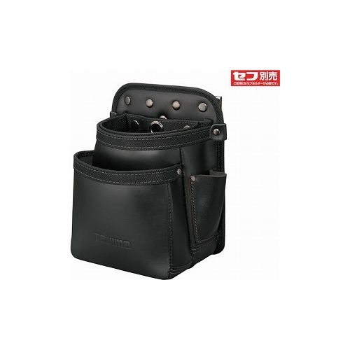 タジマ 着脱式腰袋K 2段中 SFKBK-2M (株)TJMデザイン バックパック・ツールバッグ 工具差し 腰袋(代引不可)【送料無料】