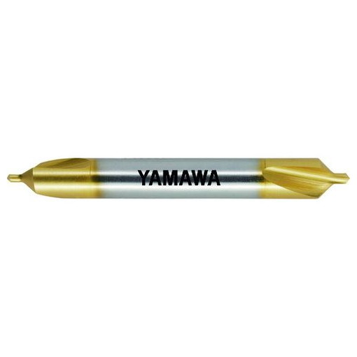 ヤマワ コーティング弱ネジレ溝A形90° センタ穴ドリル CD-Q V 3X90°X7.7 CDQV3X90X7.7 切削工具 切削工具 面取り工具 センタードリル(代引不可)【送料無料】