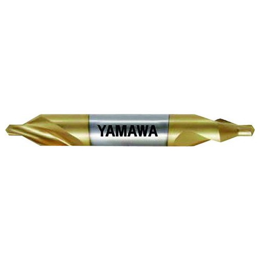 ヤマワ コーティング弱ネジレ溝A形60° センタ穴ドリル CD-S V 2.5X60°X7.7 CDSV2.5X60X7.7 切削工具 切削工具 面取り工具 センタードリル(代引不可)【送料無料】