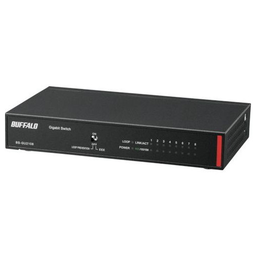バッファロー 法人向ケ Giga対応 Layer2 アンマネージスイッチ 8ポート BSGU2108 電子機器 電子機器 電気 電子部品 通信機器(代引不可)【送料無料】