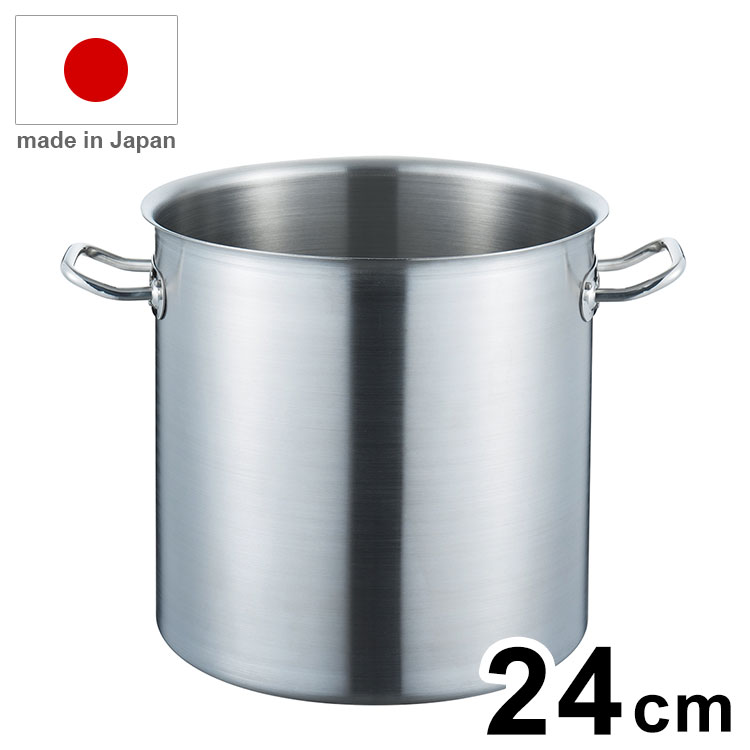 日本製 19-0 ロイヤル二番目寸胴鍋 SDD 24珊 寸胴 鍋 鍋 御勤め用【貨物輸送無料】
