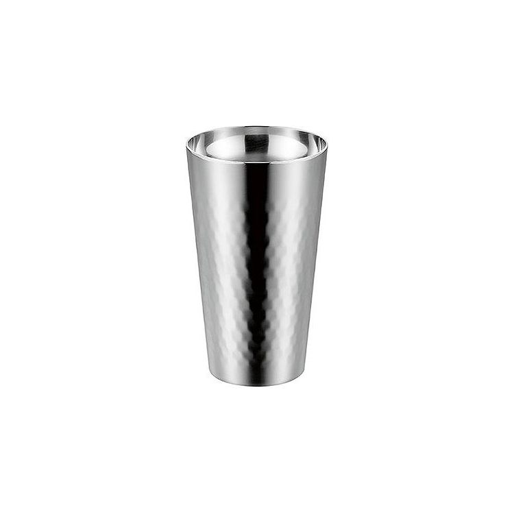 日本製 燕三条 チタン二重タンプラー240ml (鏡鑑入眼)(代引不可)【貨物輸送無料】