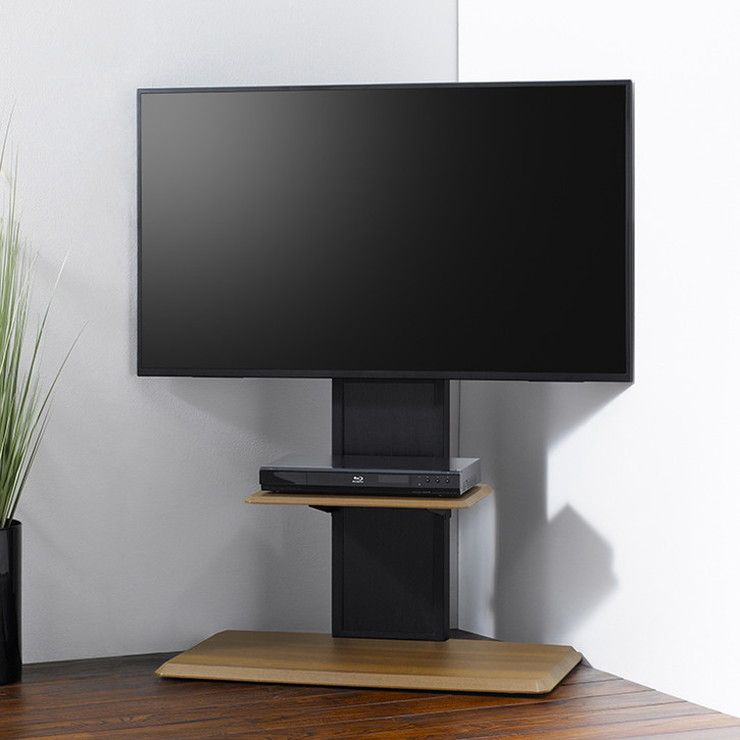 壁よせ テレビ台 幅85cm 支柱板 リバーシブル テレビボード AVボード テレビラック ヴィンテージ おしゃれ(代引不可)【送料無料】