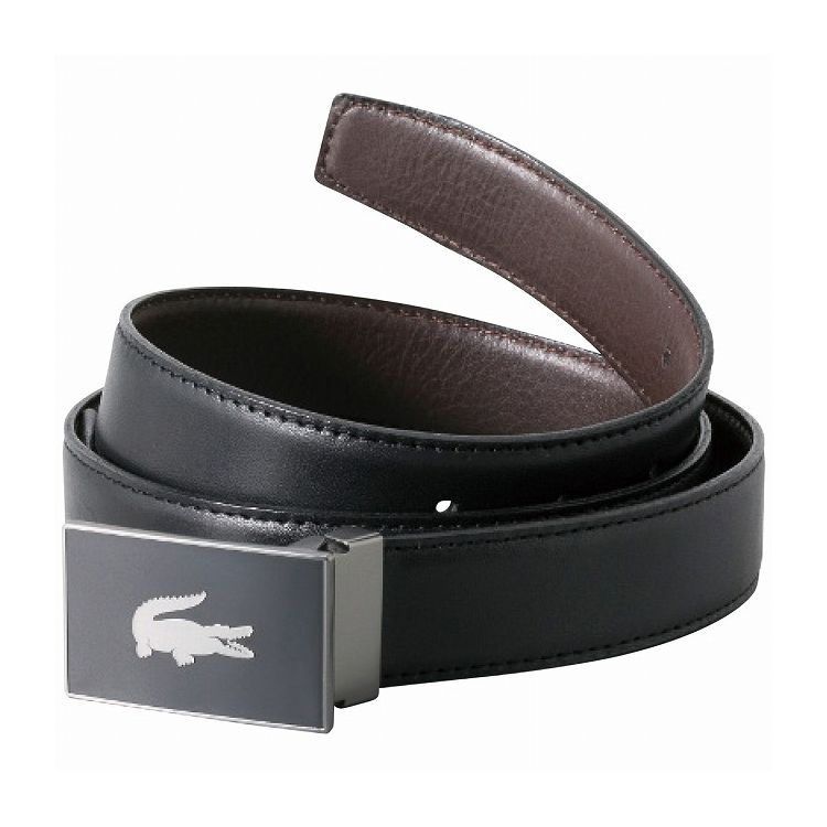 プレリー ラコステ リバーシブルベルト(ピン式・トップ式) ブラック・ダークブラウン LB87310 バッグ 小物 ブランド雑貨 メンズ小物【送料無料】 af-2107-060.jpg