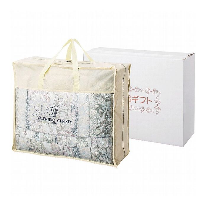 ヴァレンティノ クリスティ- 羽毛布団バッグ入 インテリア 寝具 収納寝具 布団【送料無料】