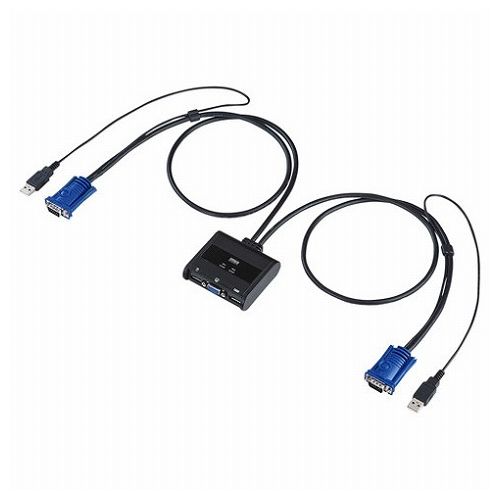 サンワサプライ マイコン自動小銃うつり変わり器 2:1 SW-KVM2UUN(代引不可)【貨物輸送無料】