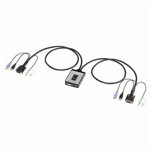 サンワサプライ マイコン自動小銃うつり変わり器 2:1 SW-KVM2DUN(代引不可)【貨物輸送無料】