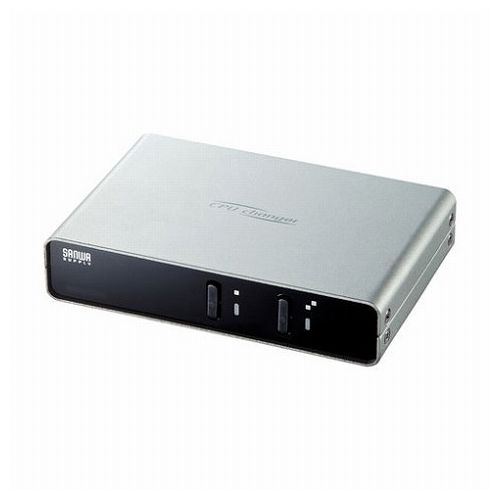 サンワサプライ マイコン自動小銃うつり変わり器 2:1 SW-KVM2LUN2(代引不可)【貨物輸送無料】