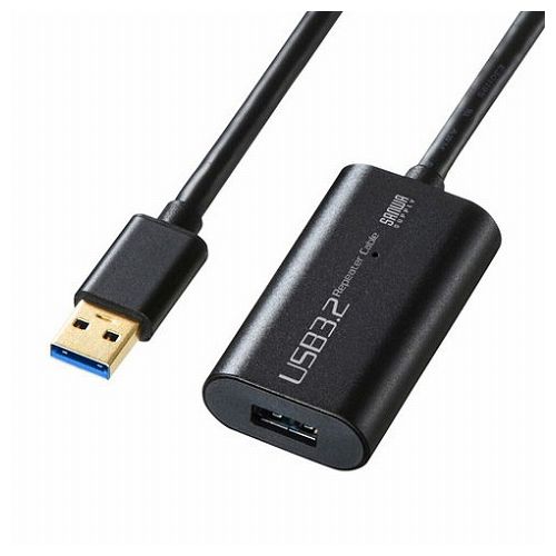 サンワサプライ USB3.2アクティブリピーターケーブル5m KB-USB-R305(代引不可)【送料無料】