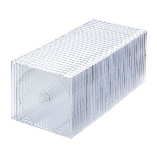 【5個セット 30枚&times;5 】 サンワサプライ Blu-ray・DVD・CDケース 30枚セット・クリア FCD-PN30CLNX5(代引不可)【送料無料】｜リコメン堂ホームライフ館