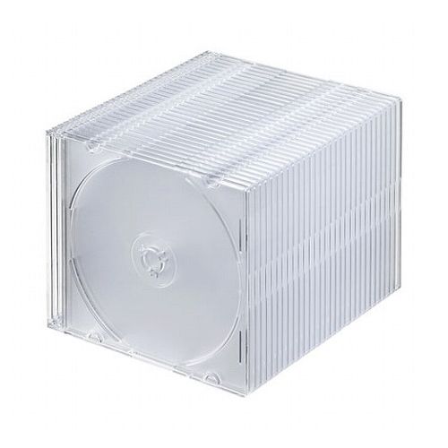 【5個セット 30枚×5 】 サンワサプライ Blu-ray・DVD・CDケース スリムタイプ・30枚セット・クリア FCD-PU30CLNX5(代引不可)【送料無料】